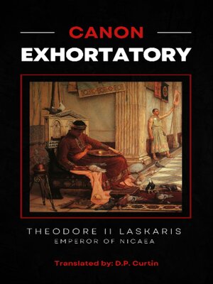 cover image of Canon Exhortatory
